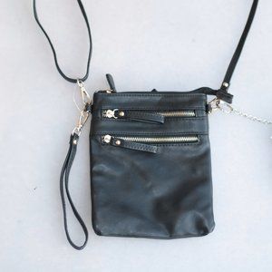 Black Mini Women’s Cross Body Shoulder Strap Bag Travel